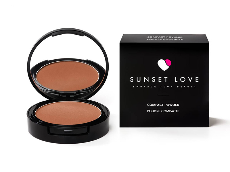 Compact powder Sunset Love Makeup